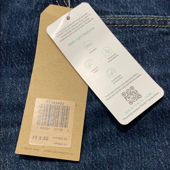 SOLD—-Levi’s 5’11 Slim Fit Stretch Jeans NWT! - Picture 8 of 11